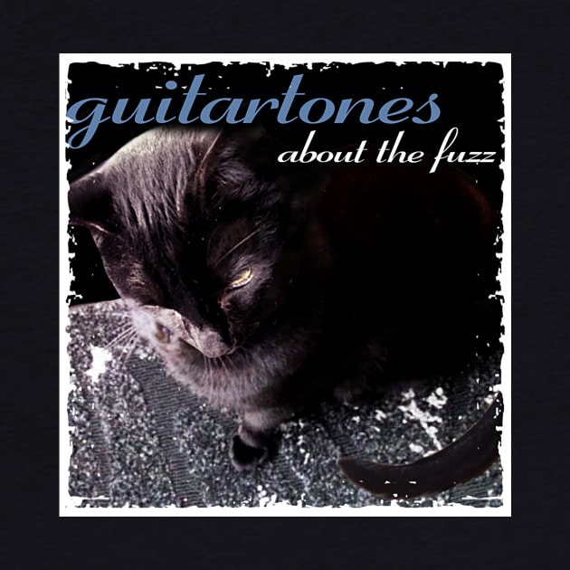 Dr. Madtone's Guitartones about the fuzz album cover parody cat by Dr. Madtone's Merch Shop